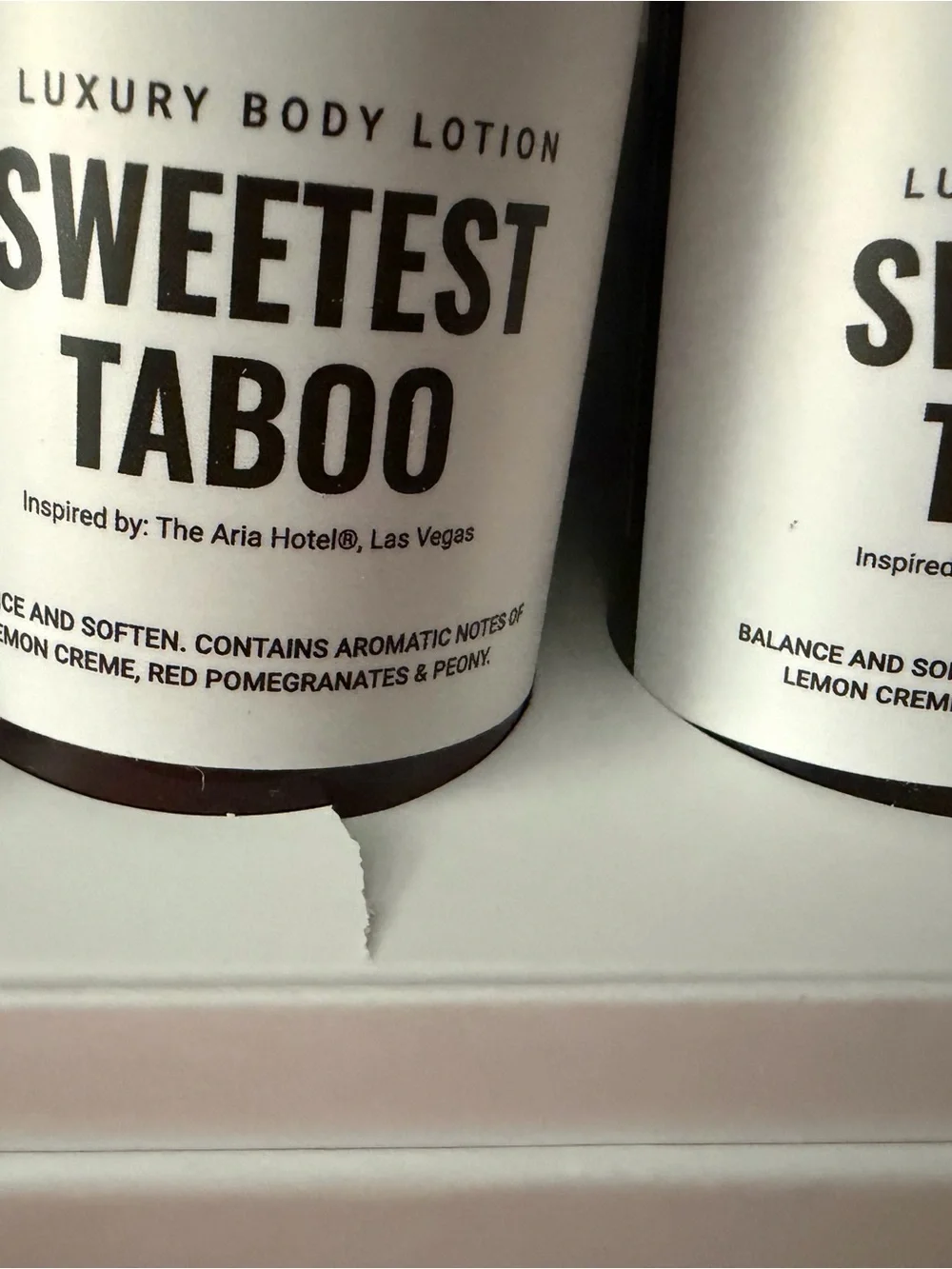 Taboo- Sweetest Taboo Hotel Luxury Travel Body Care Set
